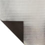 Reflektionsfolie Diamondstruktur Silber 1.25 m breit